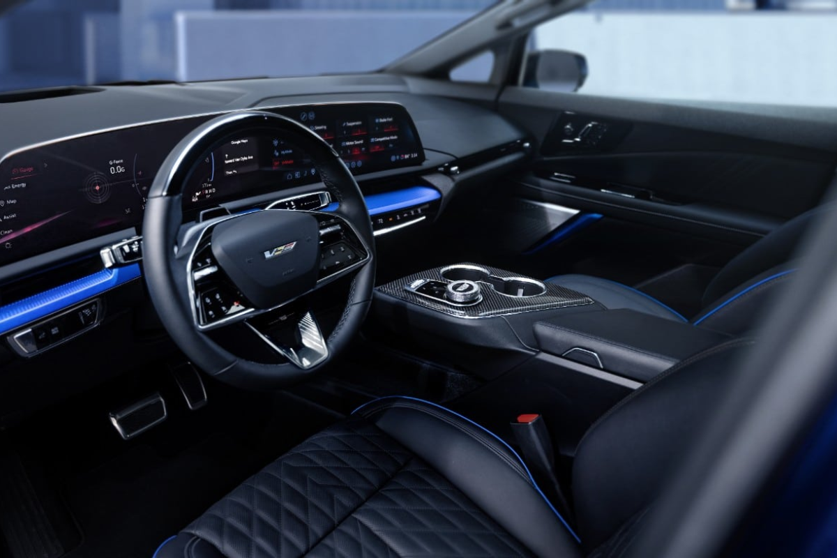 Cadillac  OPTIQ‑V design intérieur